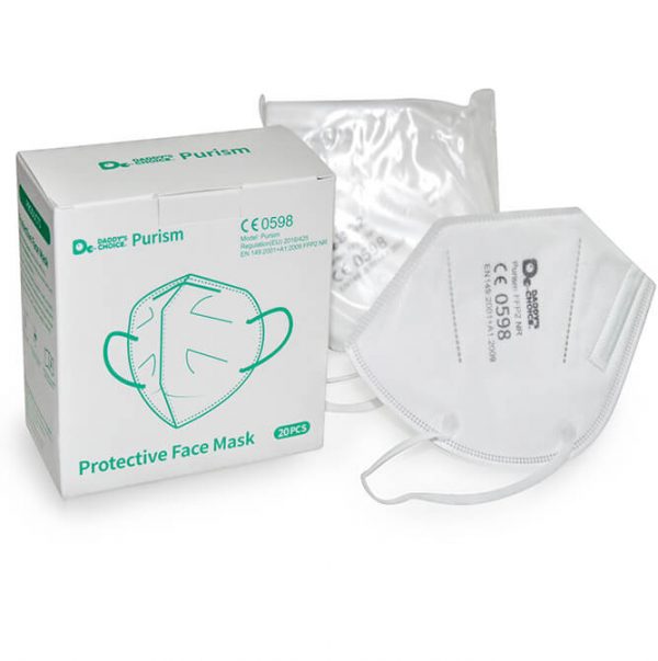 Purism Protective FFP2 Face Masks Box of 20.