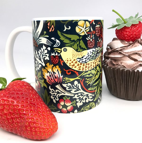 Strawberry Thief Mug 325ml by Home Shopping Network