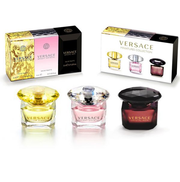 Versace Miniatures Collection Perfume Gift Set 5ml