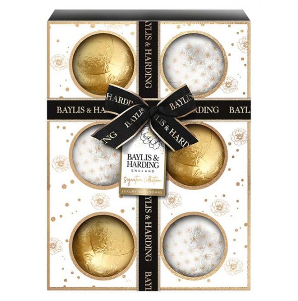Baylis & Harding Collection Sweet Mandarin and Grapefruit Luxury Bath Bomb Gift Set.