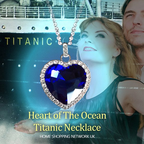 Titanic Necklace Heart of The Ocean