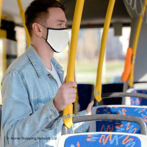 White Antibacterial Face Mask SILVADUR™