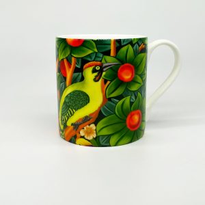 William Morris Collection® Green Woodpecker Mug Fine Bone China