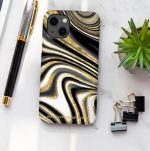 Black and White Swirl Pattern Phone Case by Home Shopping Network