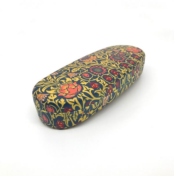 Arts and Crafts Hard Glasses Case Violet and Columbine