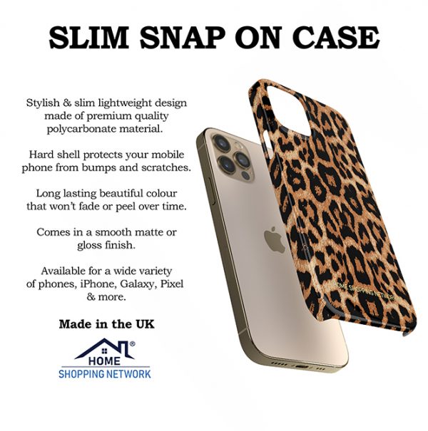 iPhone 12 Pro Leopard Print Phone Case Snap On