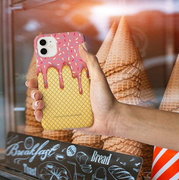 Melting Ice Cream iPhone Case by Home Shopping Network