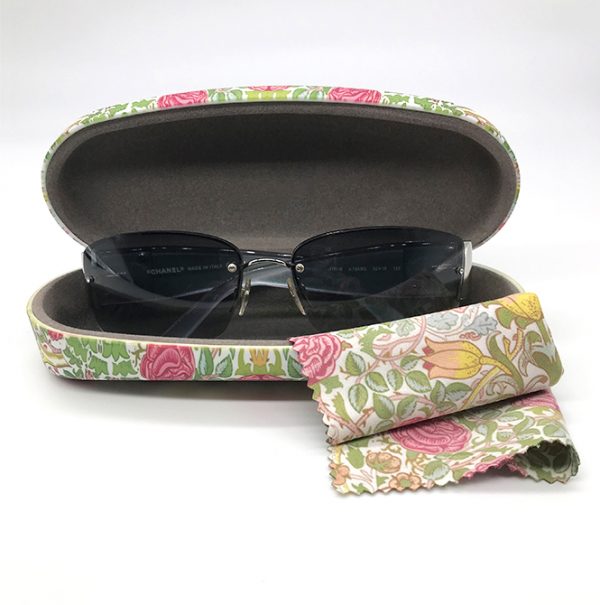 Pink Rose Hard Glasses Case by Home Shopping Network