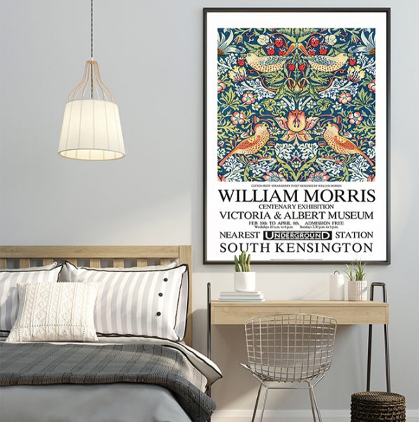 William Morris Strawberry Thief Fine Art Print