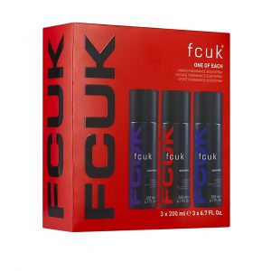 FCUK One of Each Body Spray Gift Set