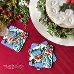 Winter Sparrows Coasters by William Morris Collection®