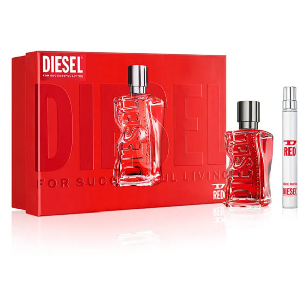 Diesel D Red Eau De Parfum 50ml Gift Set