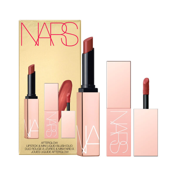 NARS Afterglow Lipstick & Mini Liquid Blush Duo Gift Set