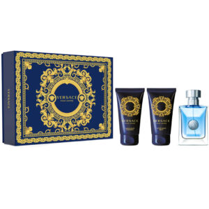 Versace Pour Homme Eau De Toilette 3-Piece Gift Set 50ml