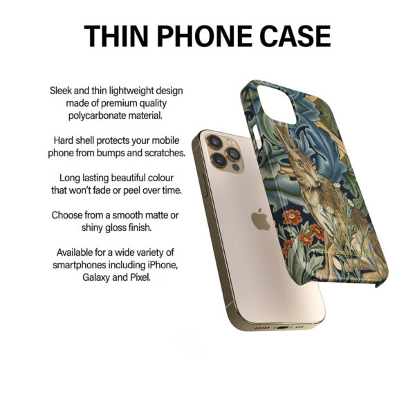 The Forest Hare Thin Phone Case