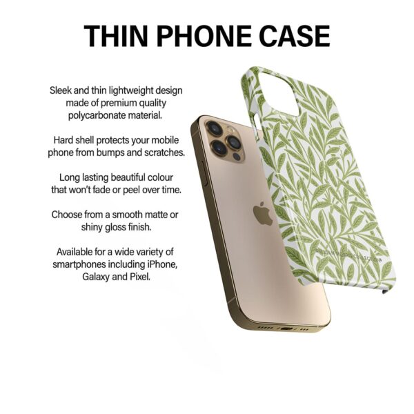 William Morris Collection® Willow Bough Thin Phone Case