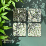 Willow Bough Coasters Set of 4 by William Morris Collection®