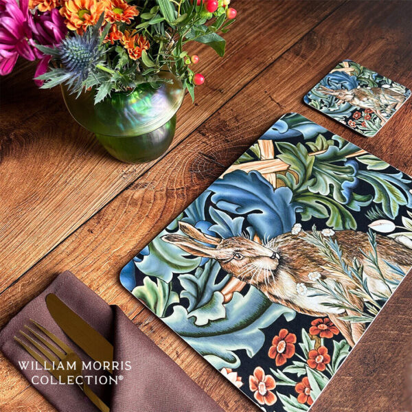 Forest Hare Placemats by William Morris Collection®